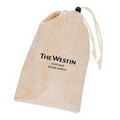 Jute Drawstring Amenity Bag